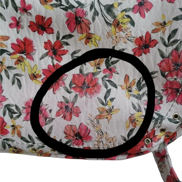 Jessica Simpson Gloria Floral Print Midi Crossbody Handbag - Picture 11 of 16